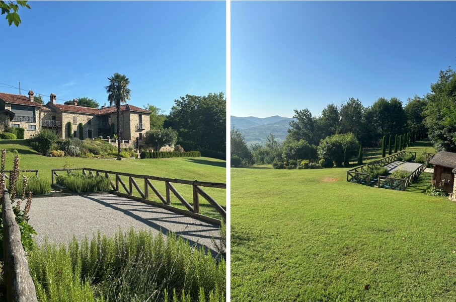 Cascina delle Langhe Bocciabahn