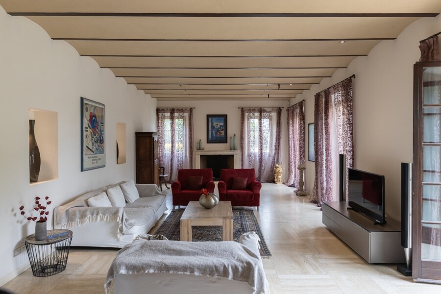 Villa Morrovalle Wohnzimmer 2